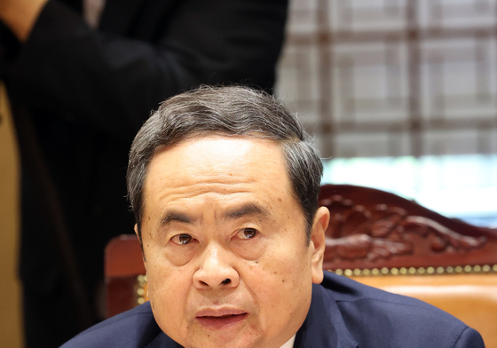 인사말하는 베트남 국회의장