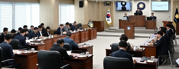 고령군의회 정례회 개회…16일간 행정사무 감사·결산심사