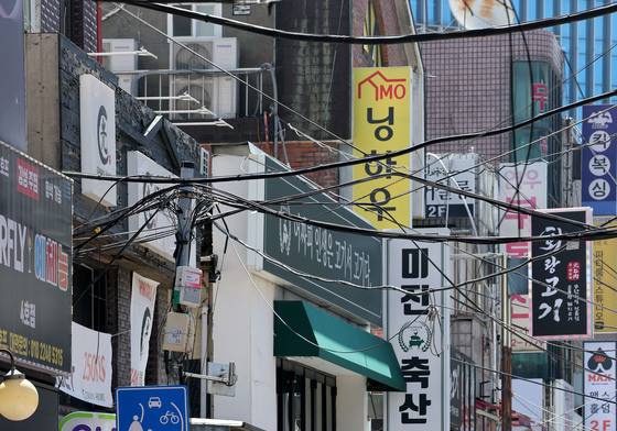 대학가 상권 개강 특수 옛말