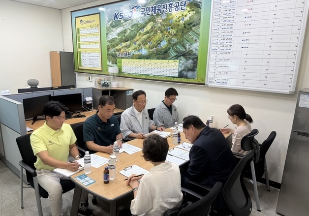 하형주 체육공단 이사장, 에콜리안 제천 찾아 내부통제 점검