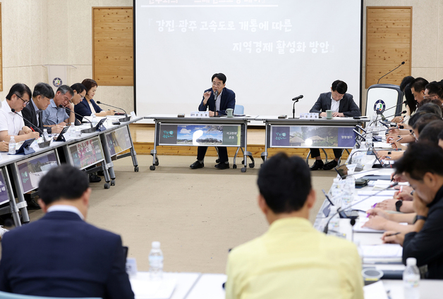 강진~광주 고속도로 11월 개통…"강진 '경제의 길' 철저 준비"