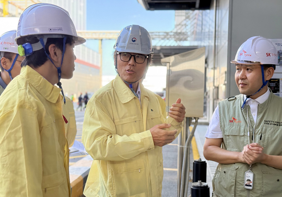 금한승 제1차관, 화학사고 중점관리 사업장 안전관리 실태 현장점검