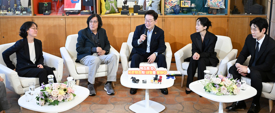 이재명 대통령 '뤼미에르 서밋' 영화인과의 대화