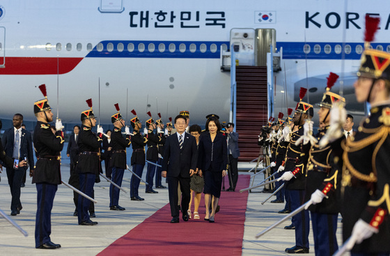 이재명 대통령, 프랑스 파리 도착