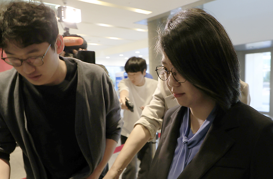 용혜인 후보자 '묵묵부답'