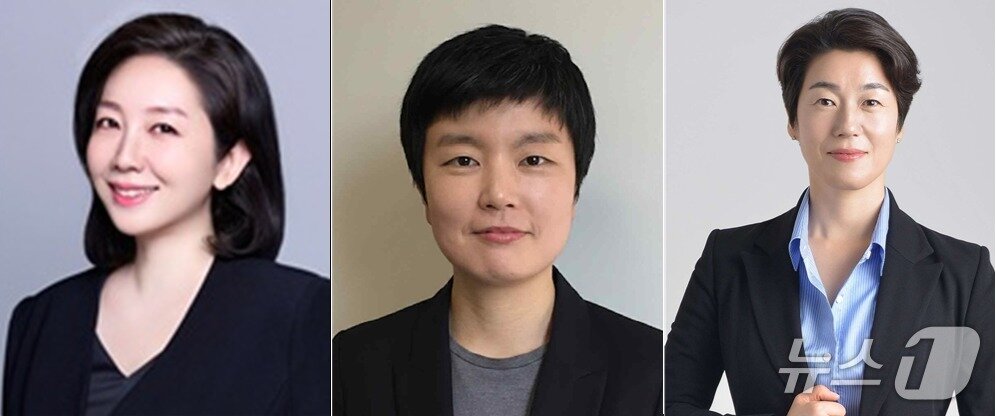 본문 이미지 - 왼쪽부터 김정아 부산글로벌도시재단 대표이사, 김윤경 부산디자인진흥원장, 조준영 부산여성가족과 평생교육진흥원장.(부산시 제공. 재판매 및 DB 금지).