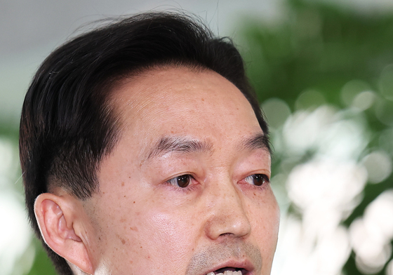 지명 소감 밝히는 김지용 중수청장 후보자