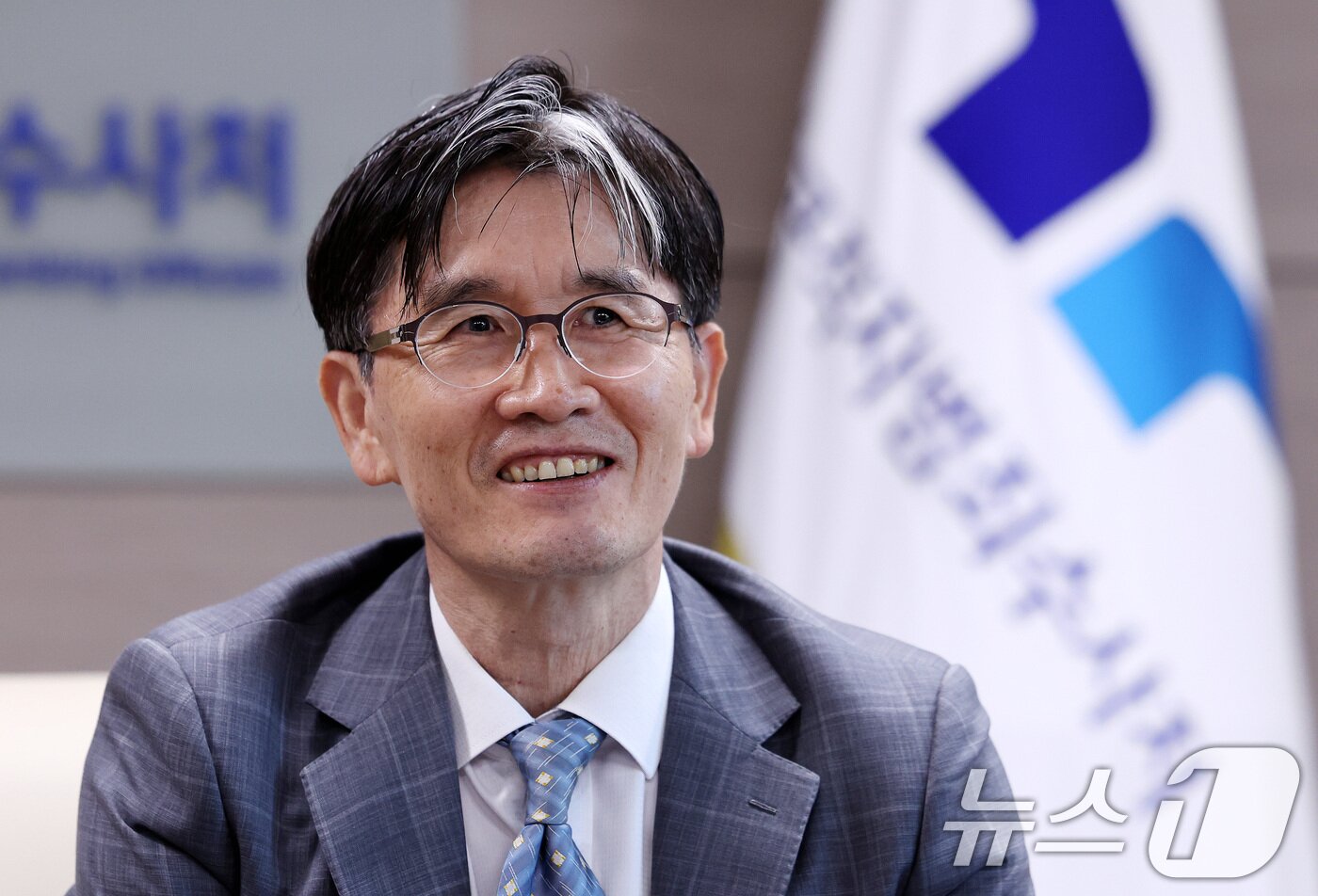 본문 이미지 - 오동운 고위공직자범죄수사처장이 8일 경기 과천 고위공직자범죄수사처에서 뉴스1과 인터뷰를 하고 있다. 2026.9.8 ⓒ 뉴스1 박지혜 기자