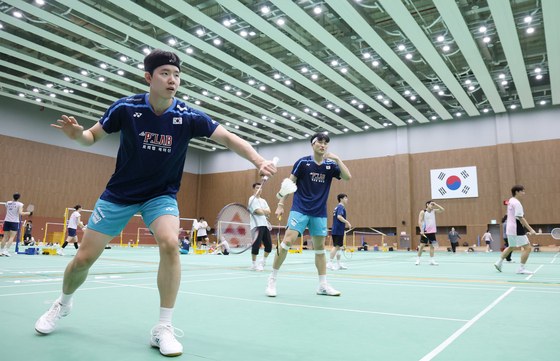 환상 호흡 자랑하는 남자 복식 세계 1위 김원호·서승재