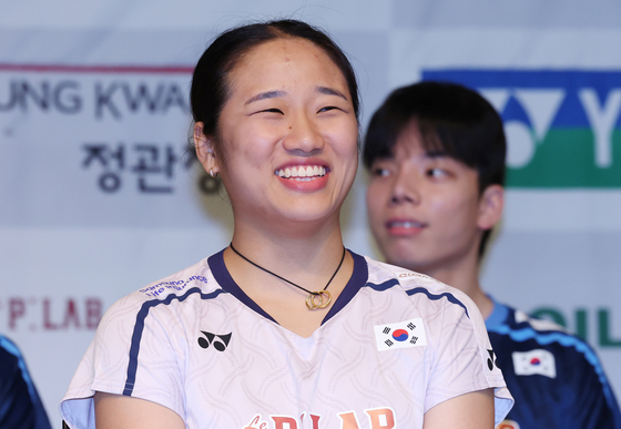 배드민턴 여제의 환한 웃음