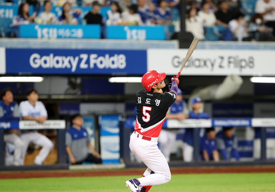 김도영, 마침내 '시즌 40호' 쾅!