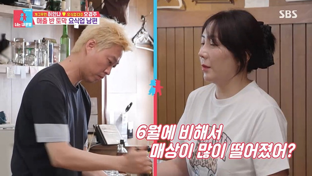 '동상이몽2' 허안나 "매출 반토막"…♥오경주 고집에 답답