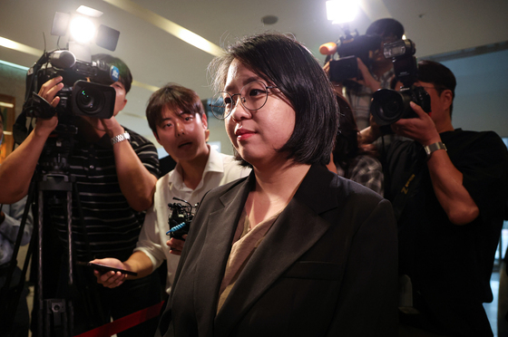 출근하는 용혜인 장관 후보자