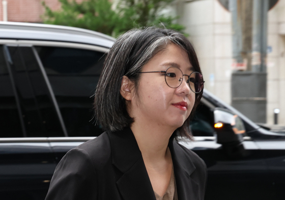 청문 준비사무실 출근하는 용혜인 후보자