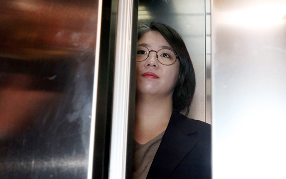 출근하는 용혜인 장관 후보자