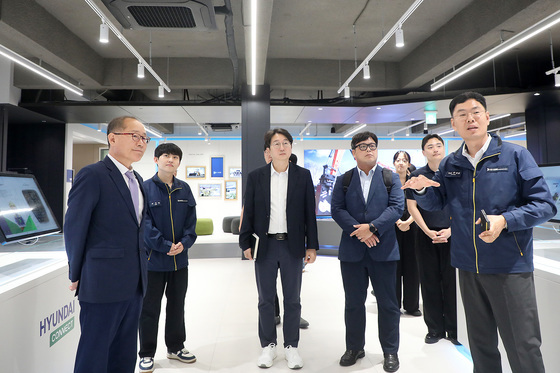 이재용 영남이공대 총장, HD건설기계 충북 음성 캠퍼스 방문
