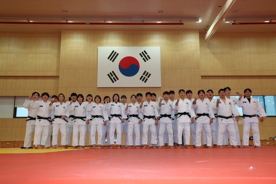 아시안게임 선전 다짐하는 유도 대표팀