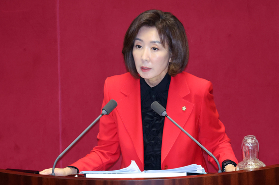 나경원 "'용혜인법' 준연동형비례 폐지해야…중임제 개헌 들러리 될 것"