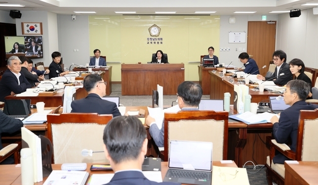충남도의회 교육위, 유아 복지 보장 등 조례·동의안 10건 가결