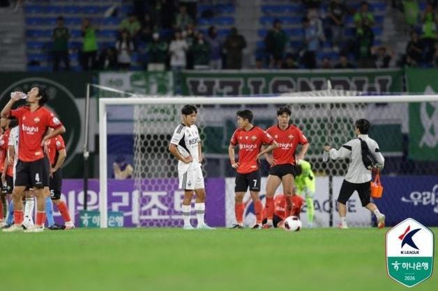 K리그1 전북, 강원과 1-1 무승부…2위 탈환 실패