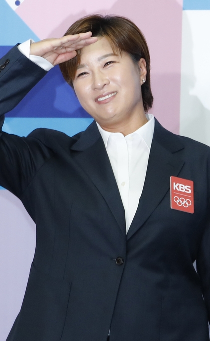박세리, 파리 올림픽 금메달 홀인원